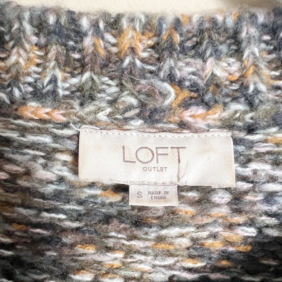 Cute LOFT Colorful Women’s Sweater in Size Small - Picture 7 of 7